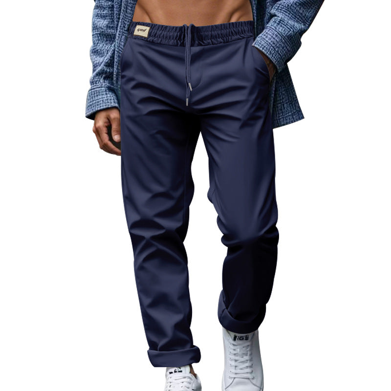 Men's Quick-Drying Drawstring Casual Pants