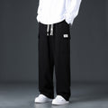 Pantaloni Uomo Gamba Larga Drappeggiati