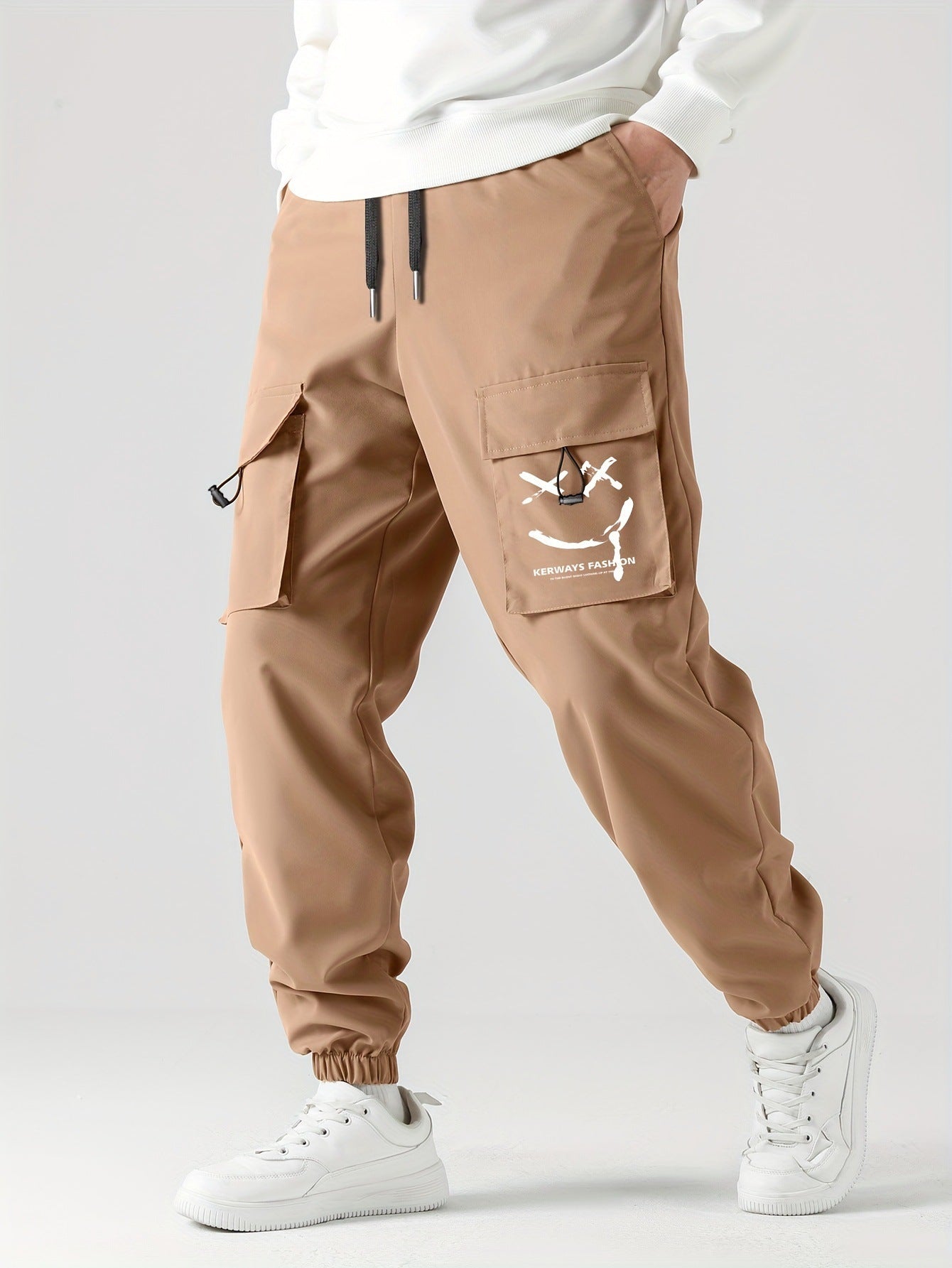 Men's Casual Straight Leg Pants Durable