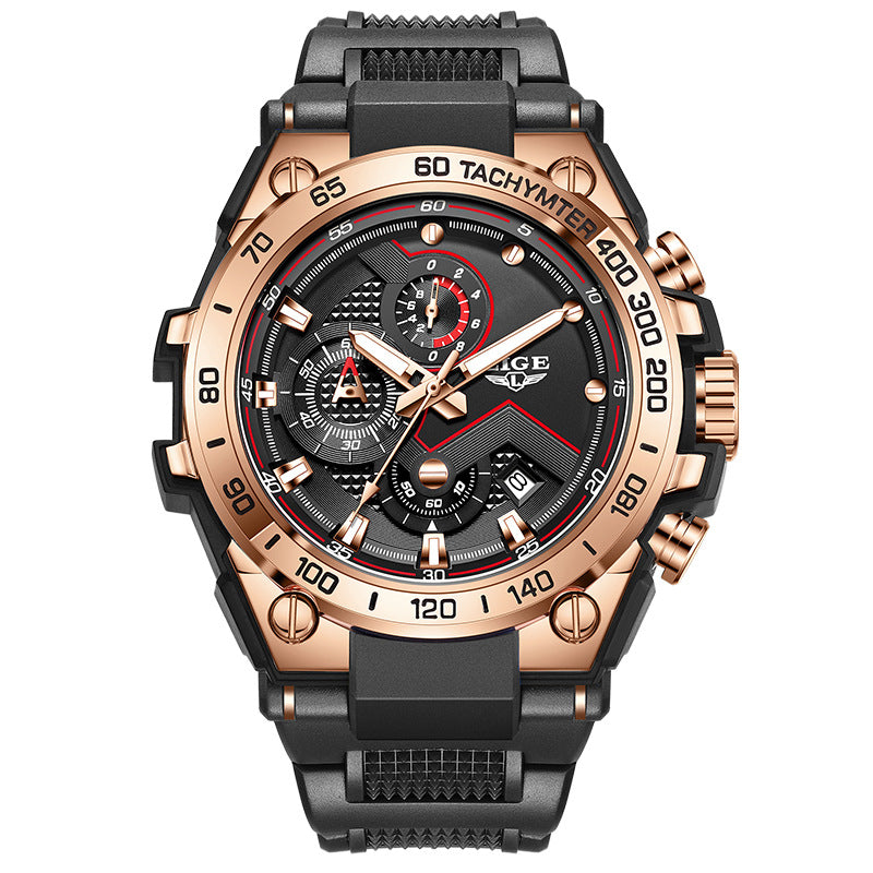 Men's Elegant Quartz Sports Watch for Students