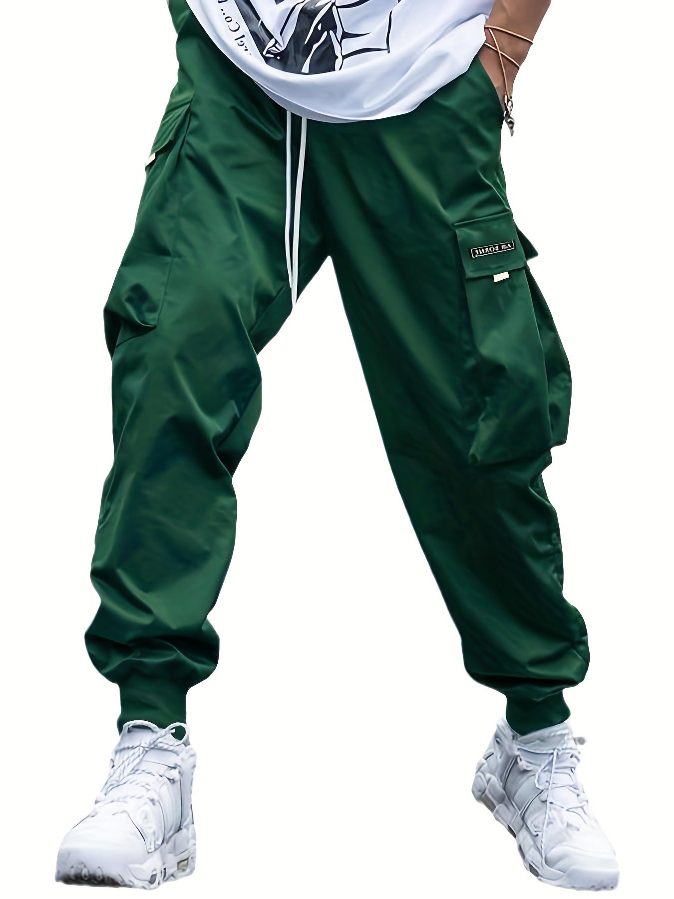 Men's Casual Loose Multi-Pocket Cargo Pants