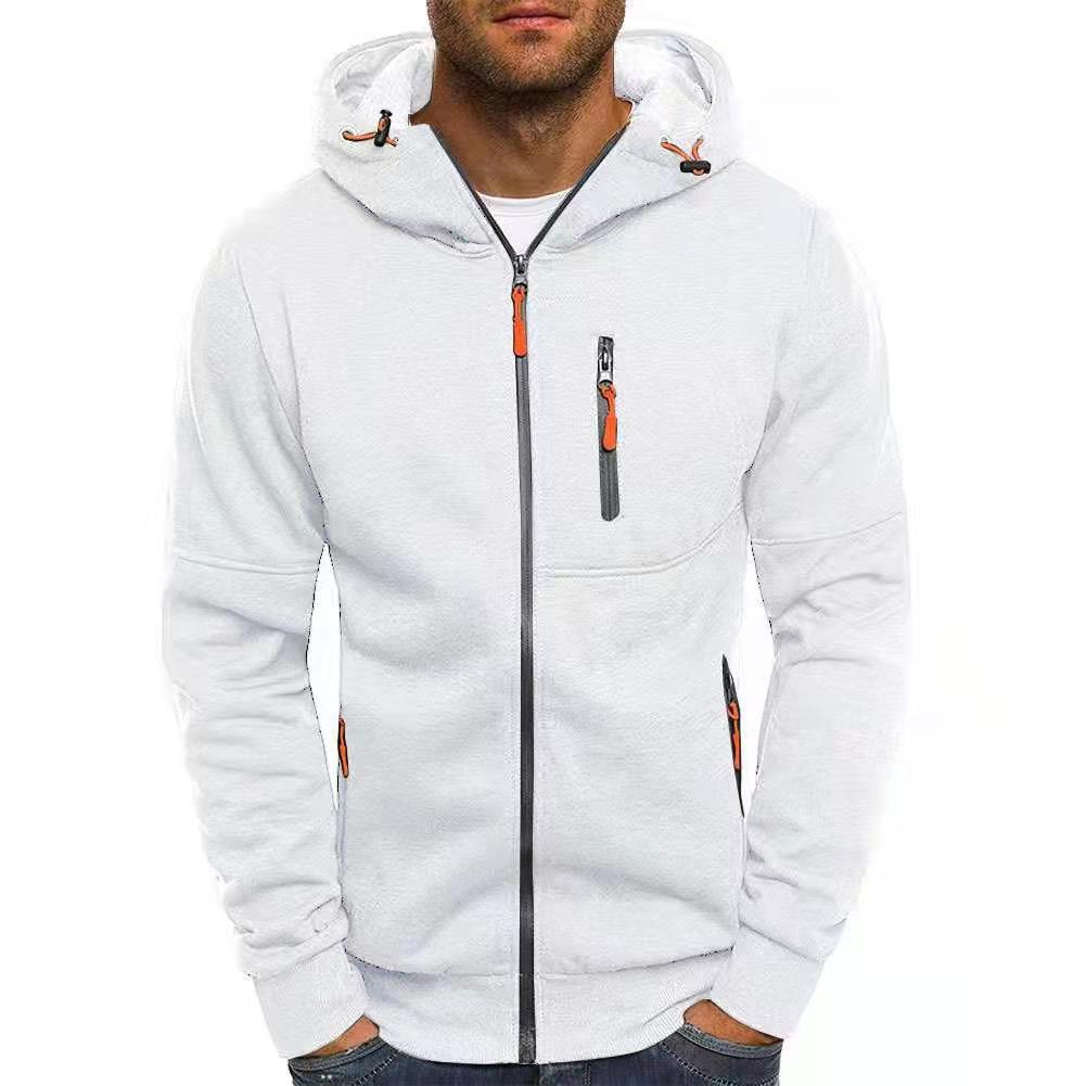 Men's Casual Sports Zip-Up Hoodie