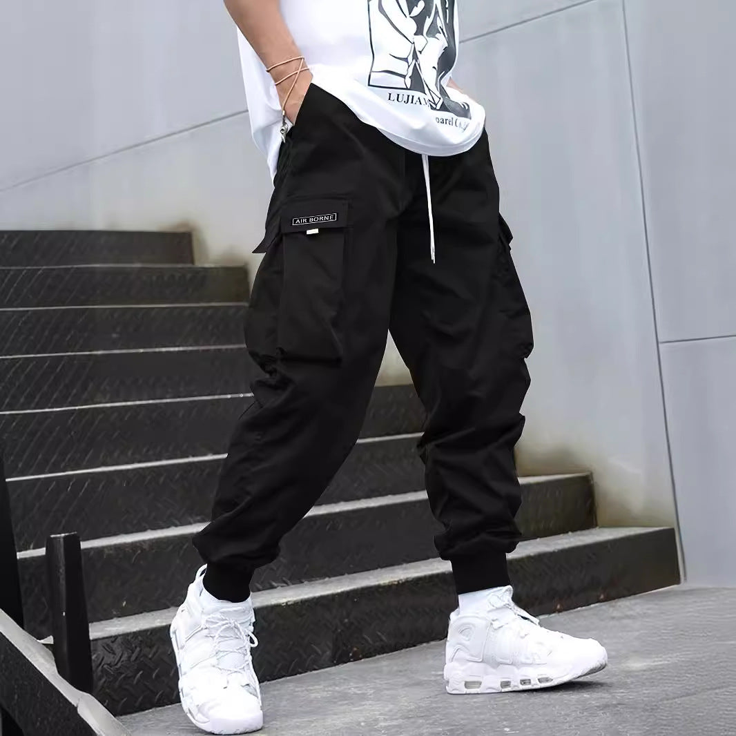 Men's Casual Loose Multi-Pocket Cargo Pants