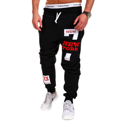 Men's Comfortable Cotton Jogging Pants for Leisure Time