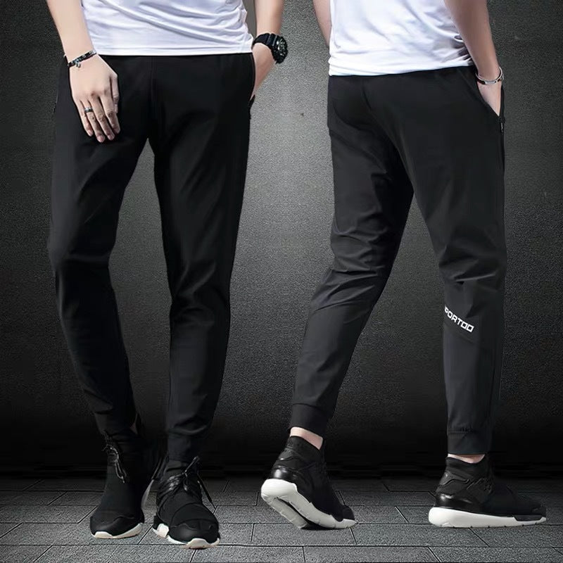 Men's 3/4 Nylon Outdoor Loose Sports Pants