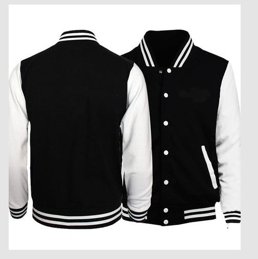 Men's Casual Loose Fit Cotton Sports Jacket