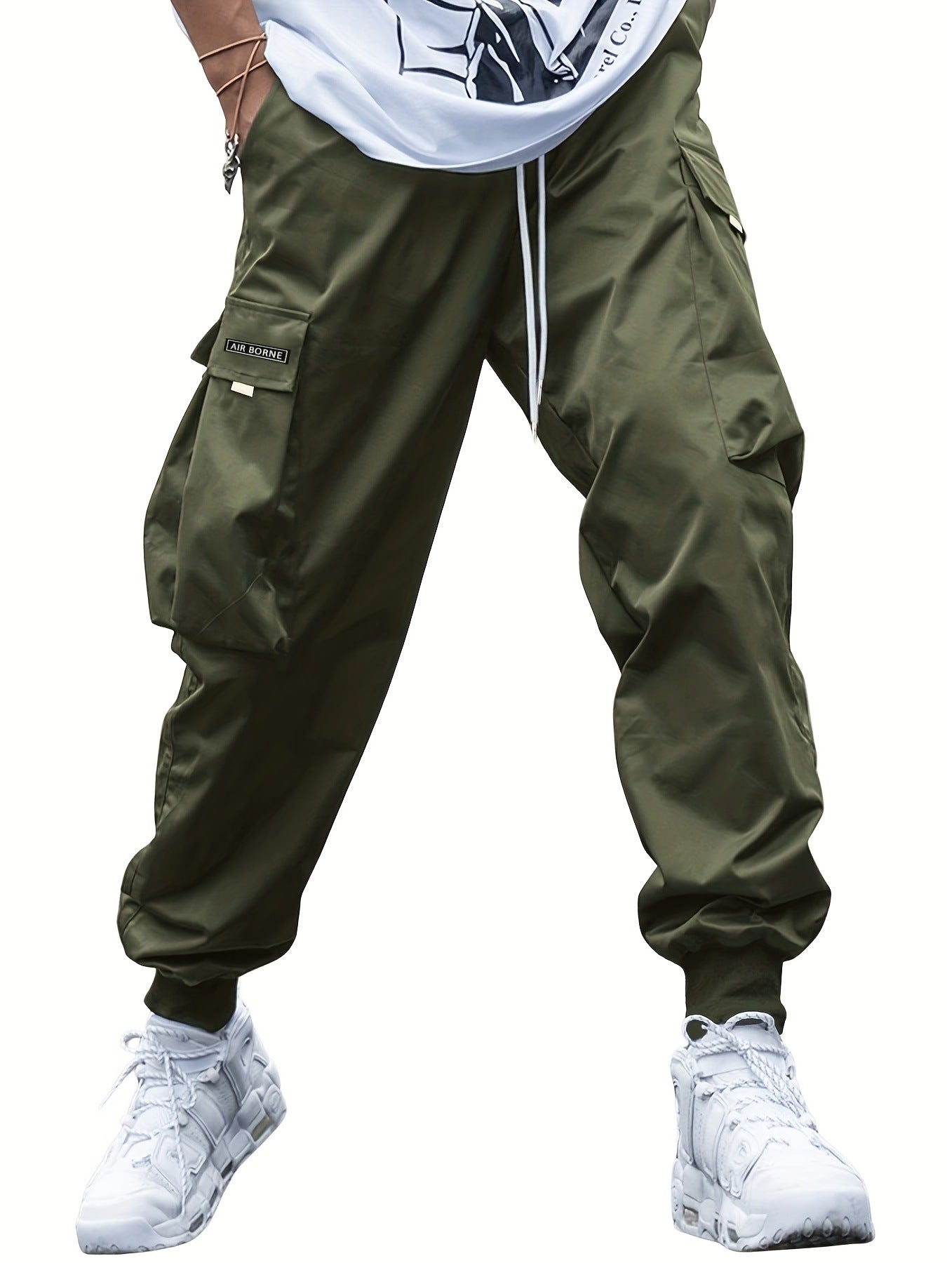 Men's Casual Loose Multi-Pocket Cargo Pants