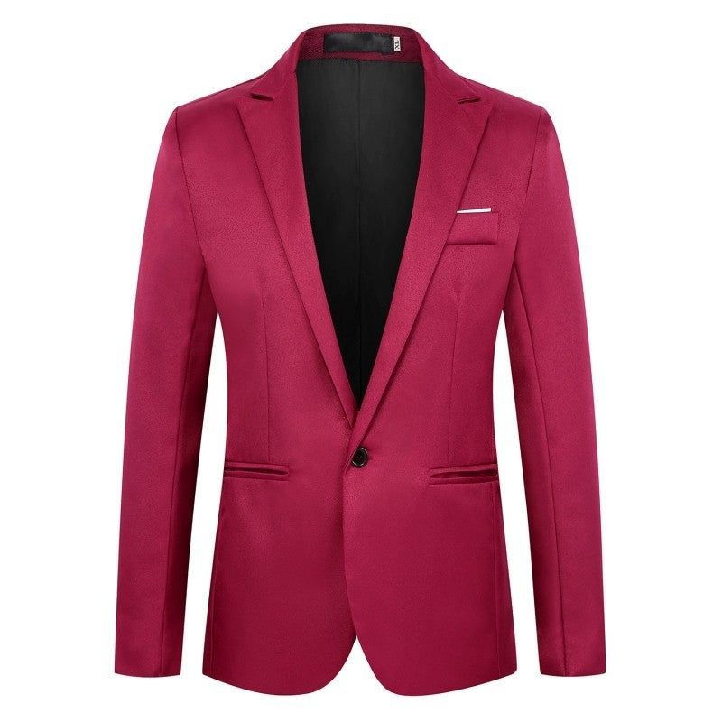 Men's Elegant Formal Suit Jacket Pants