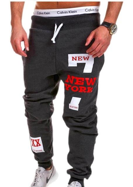 Men's Comfortable Cotton Jogging Pants for Leisure Time