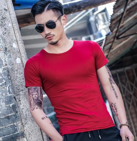 Men's Summer Lightweight Bamboo Fiber T-Shirt