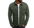 Giacca Uomo Cotone Casual Primaverile