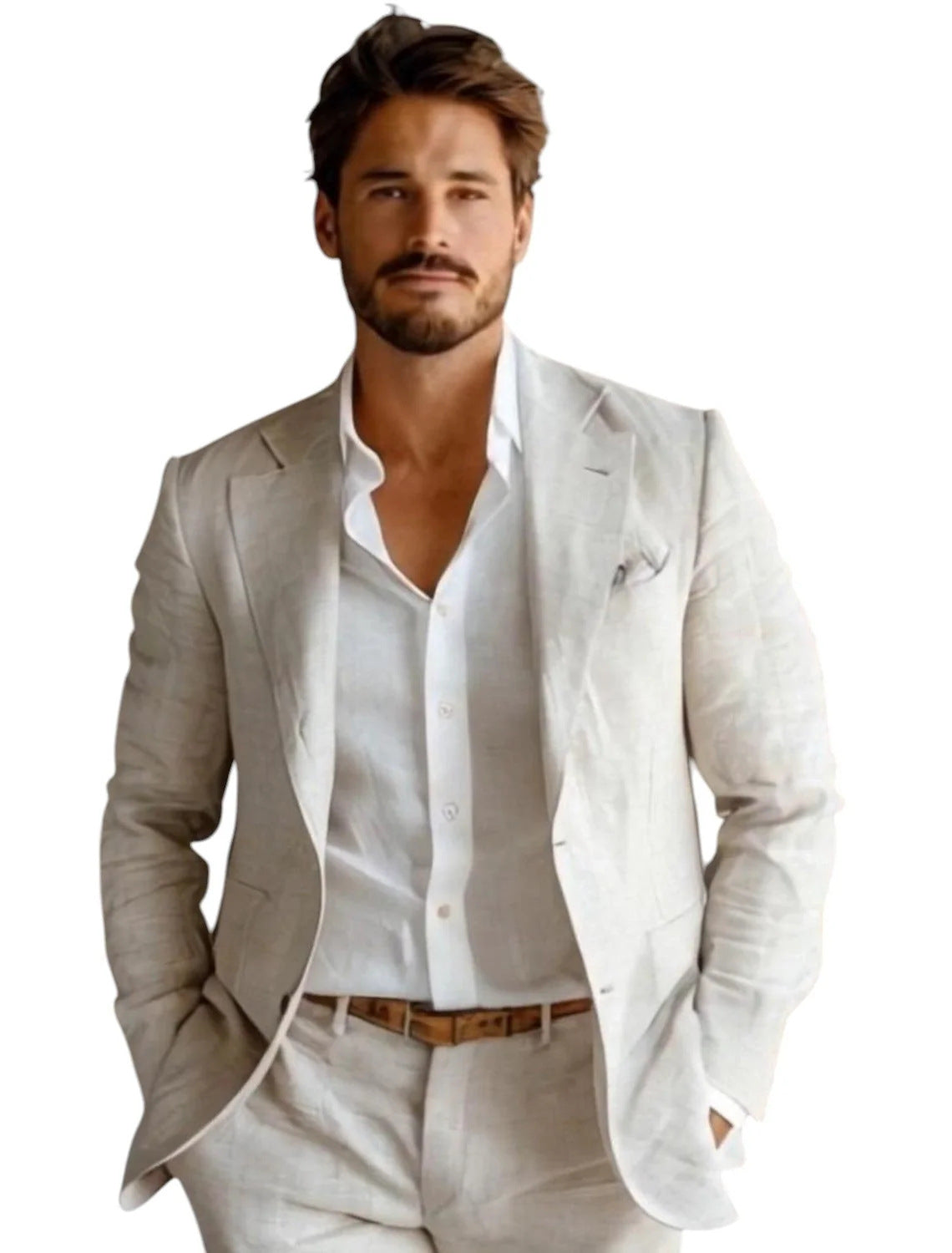 Men's Lightweight Casual Graphic Print Jacket