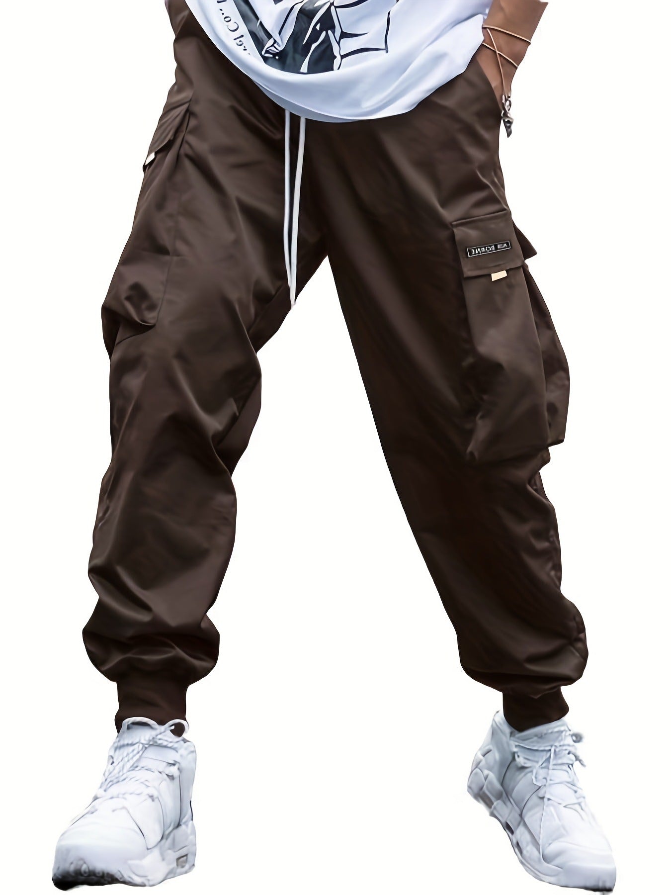 Men's Casual Loose Multi-Pocket Cargo Pants
