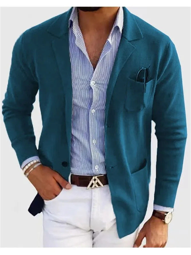 Men's Lightweight Casual Graphic Print Jacket
