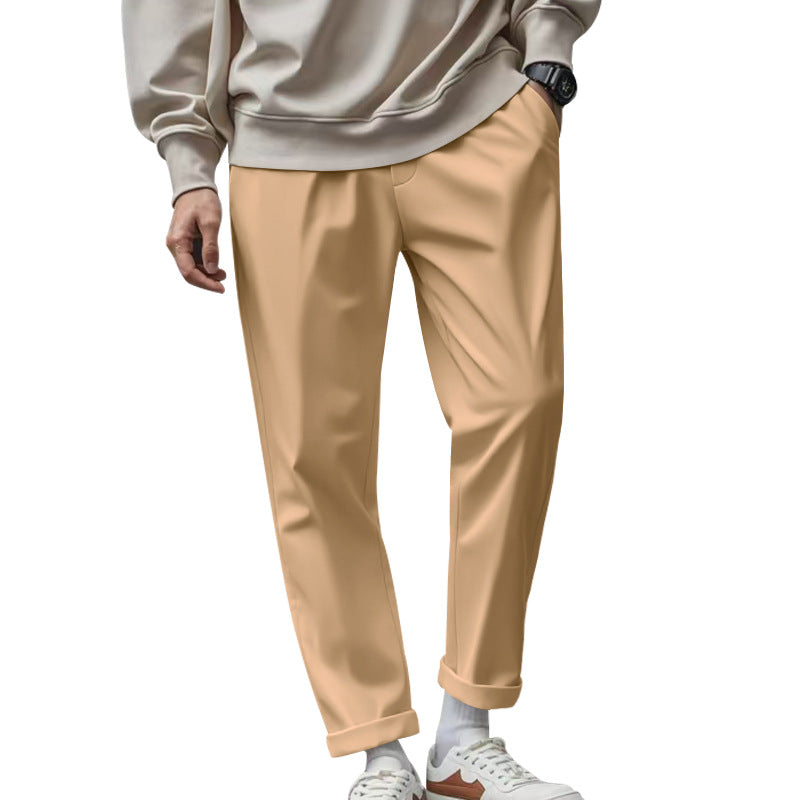 Men's Quick-Drying Drawstring Casual Pants
