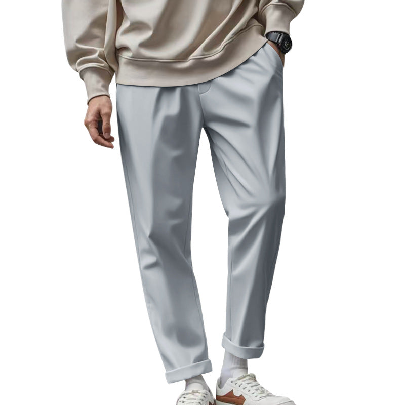 Men's Quick-Drying Drawstring Casual Pants