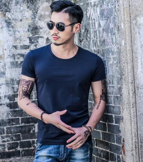 Men's Summer Lightweight Bamboo Fiber T-Shirt