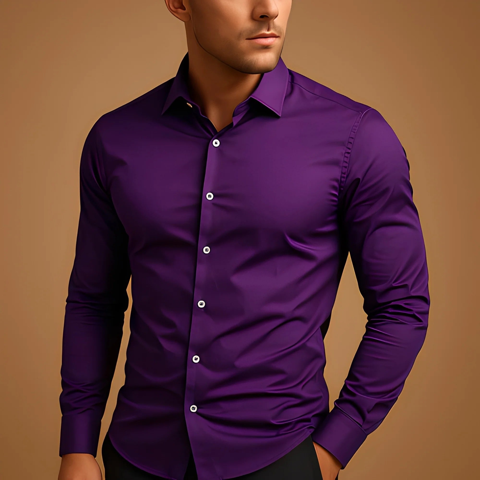Men's Casual Long Sleeve Shirt