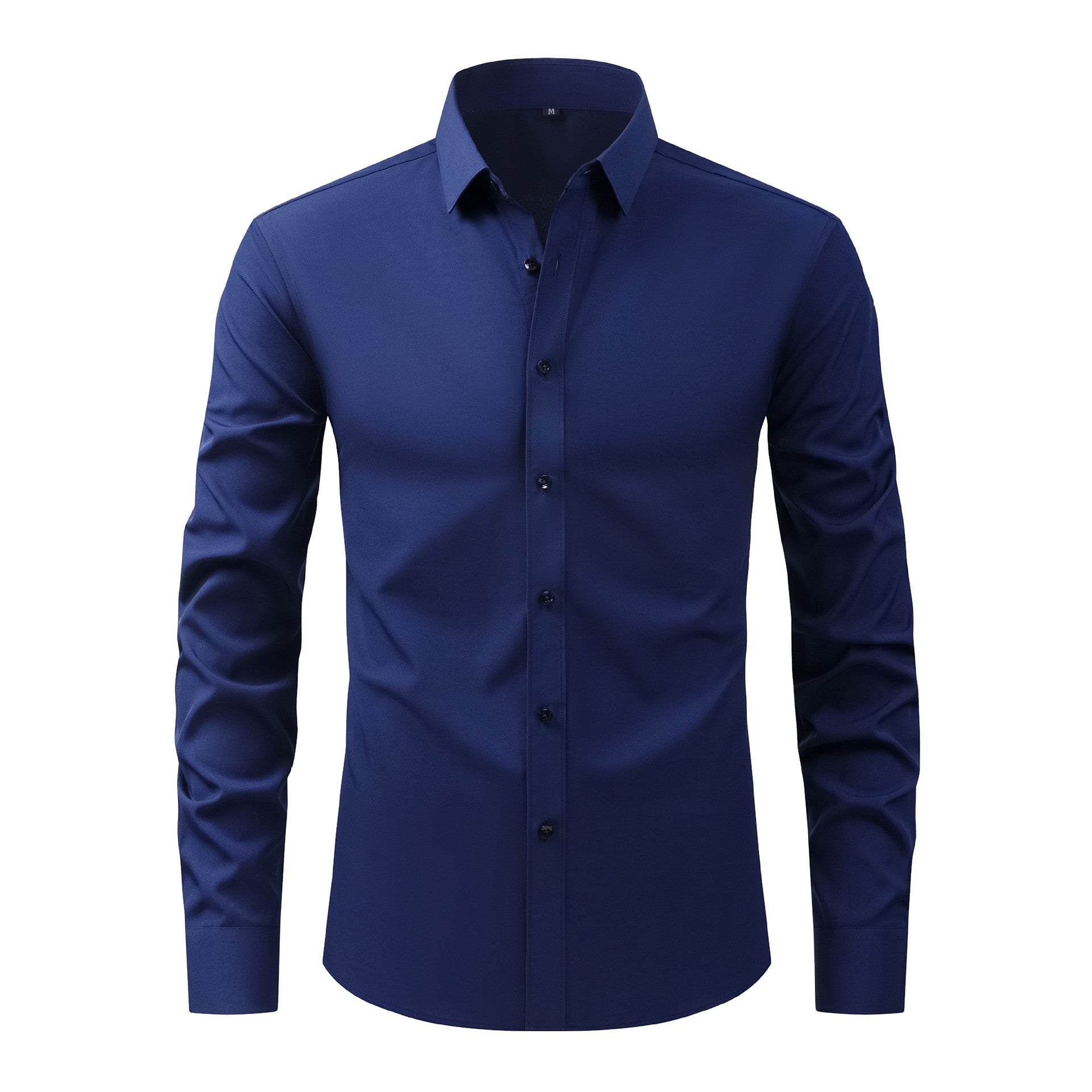 Men's 4-Way Stretch Solid Color Shirt