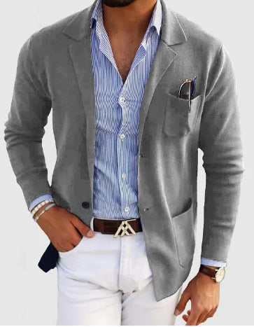 Men's Double Button Spring Casual Jacket