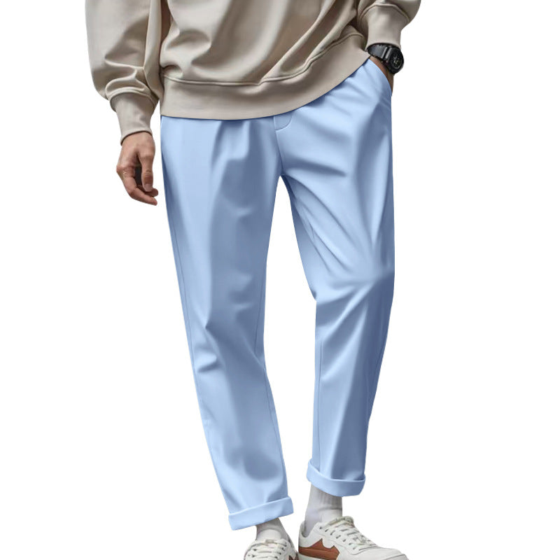 Men's Quick-Drying Drawstring Casual Pants