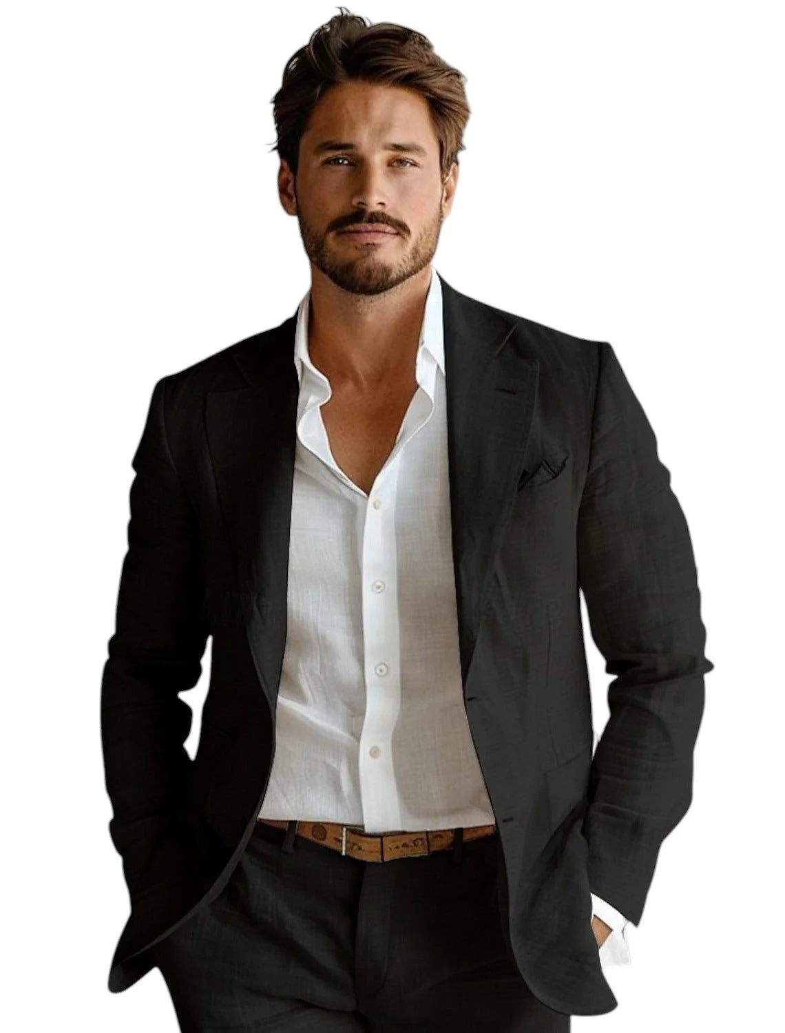 Men's Lightweight Casual Graphic Print Jacket