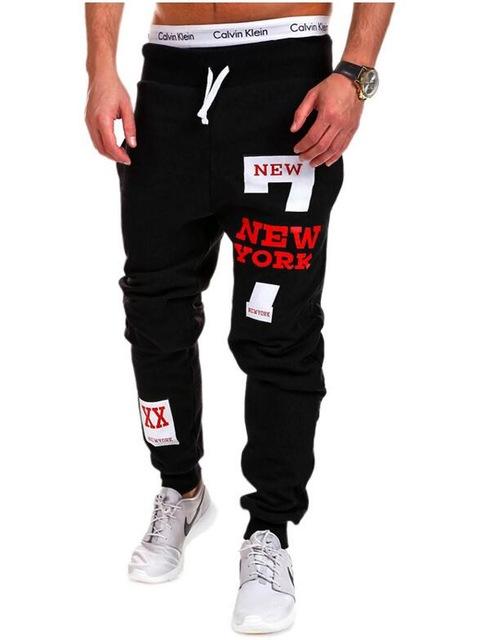 Men's Comfortable Cotton Jogging Pants for Leisure Time