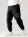 Pantaloni Uomo Gamba Dritta Casual Resistenti