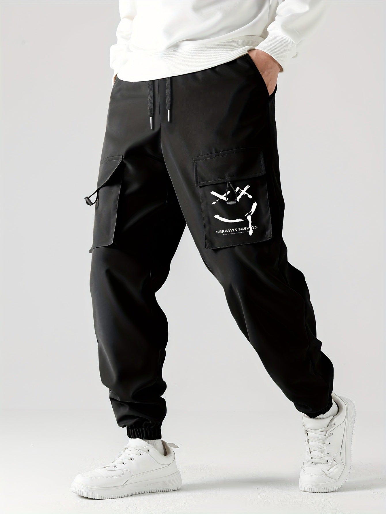 Men's Casual Straight Leg Pants Durable