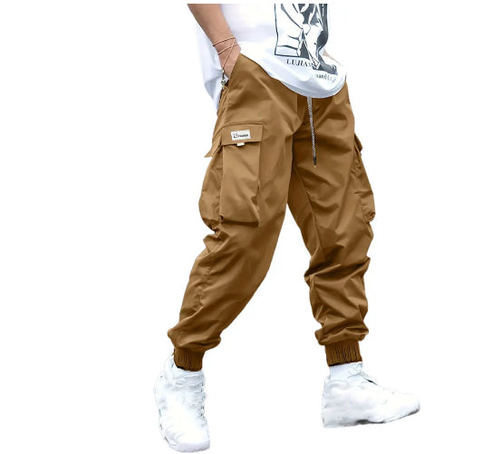 Men's Casual Loose Multi-Pocket Cargo Pants
