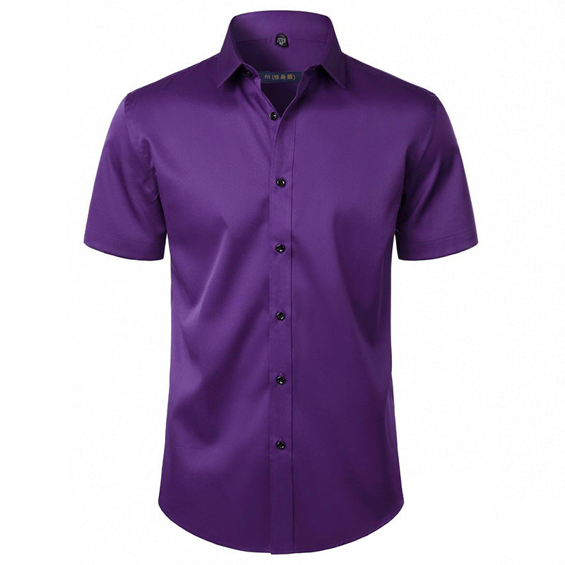 Men's Long Sleeve Stretch Shirt 14 Colors