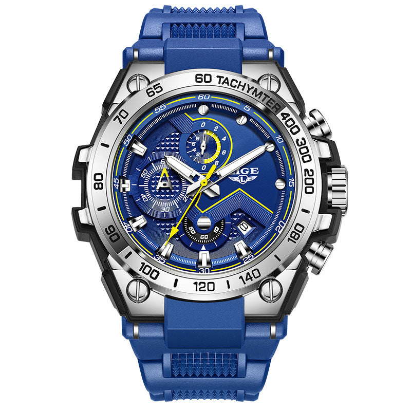 Orologio sportivo al quarzo elegante da uomo per studenti