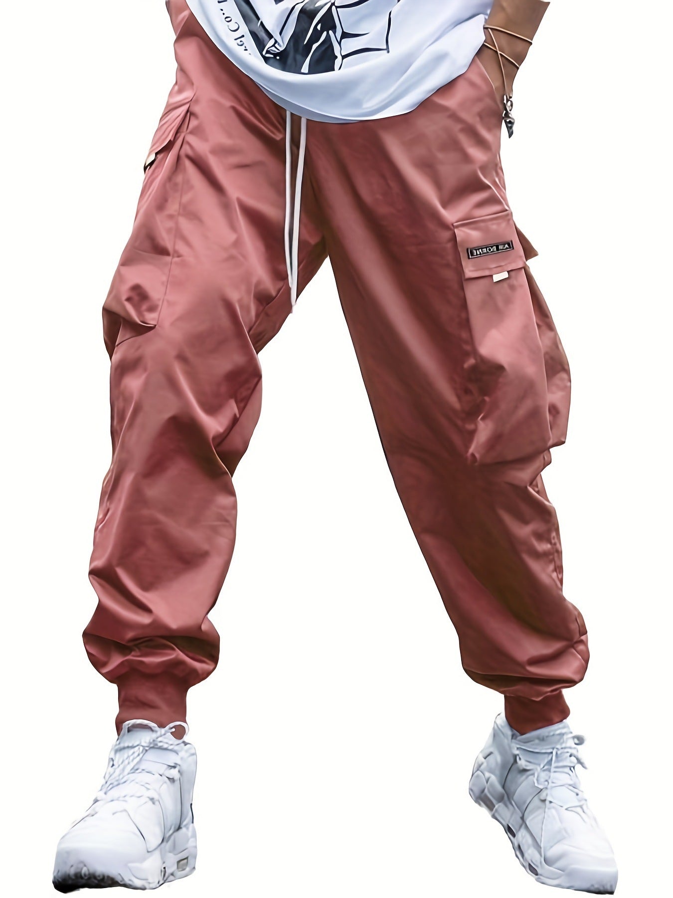 Men's Casual Loose Multi-Pocket Cargo Pants