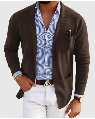 Men's Double Button Spring Casual Jacket