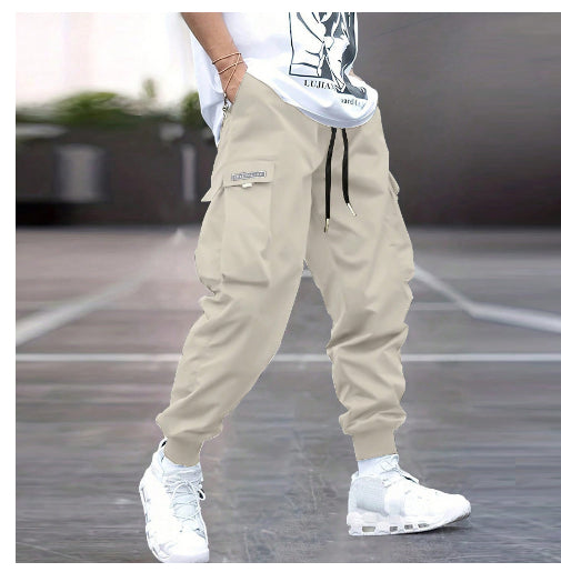 Men's Casual Loose Multi-Pocket Cargo Pants