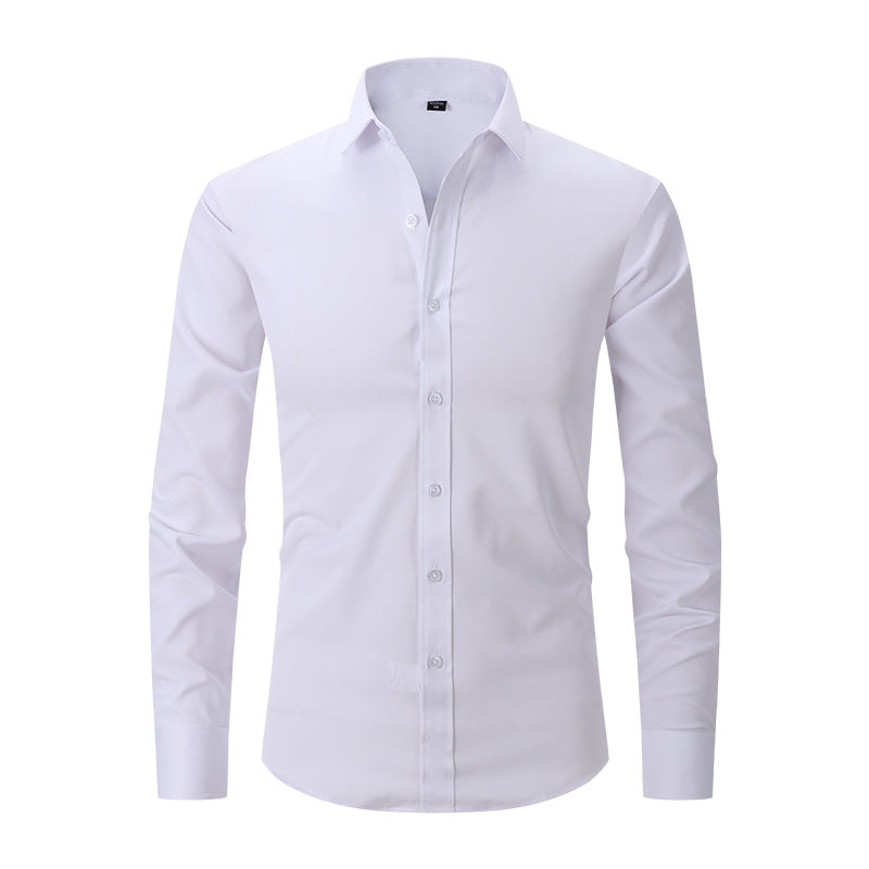 Men's Long Sleeve Stretch Shirt 14 Colors
