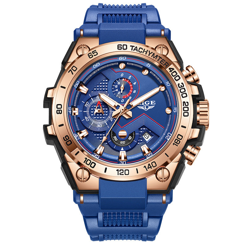 Men's Elegant Quartz Sports Watch for Students