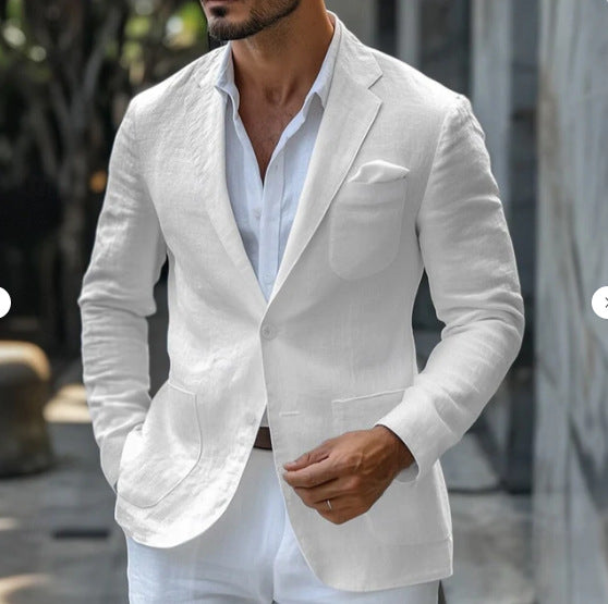 Men's Lightweight Casual Graphic Print Jacket