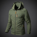 Giacca Uomo Nylon Cappuccio Oversize Antipiega