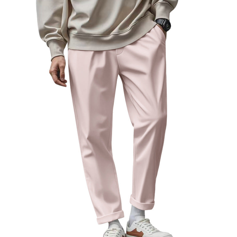Men's Quick-Drying Drawstring Casual Pants
