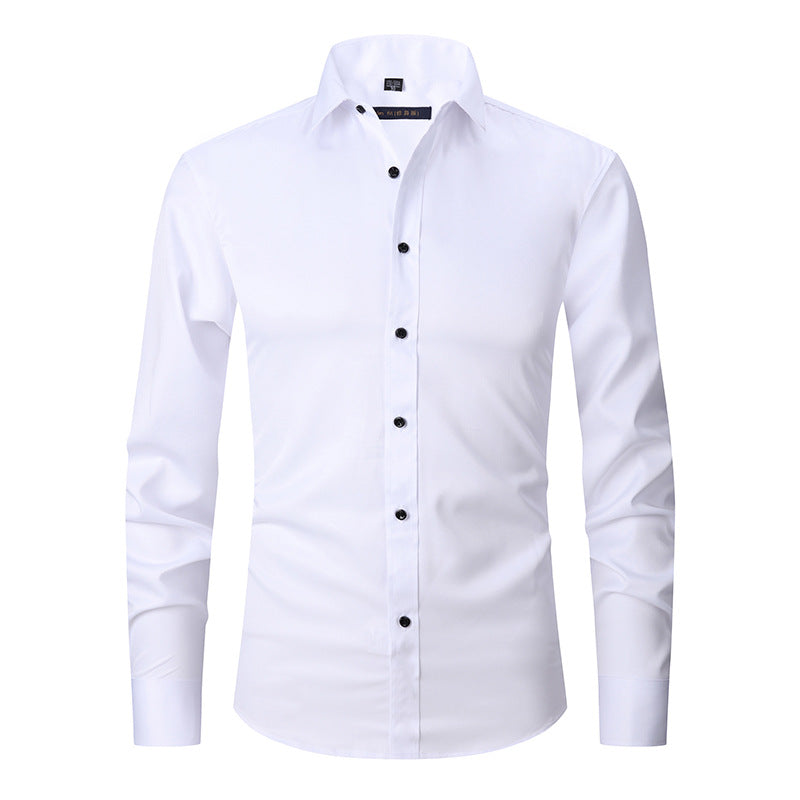 Men's Long Sleeve Stretch Shirt 14 Colors