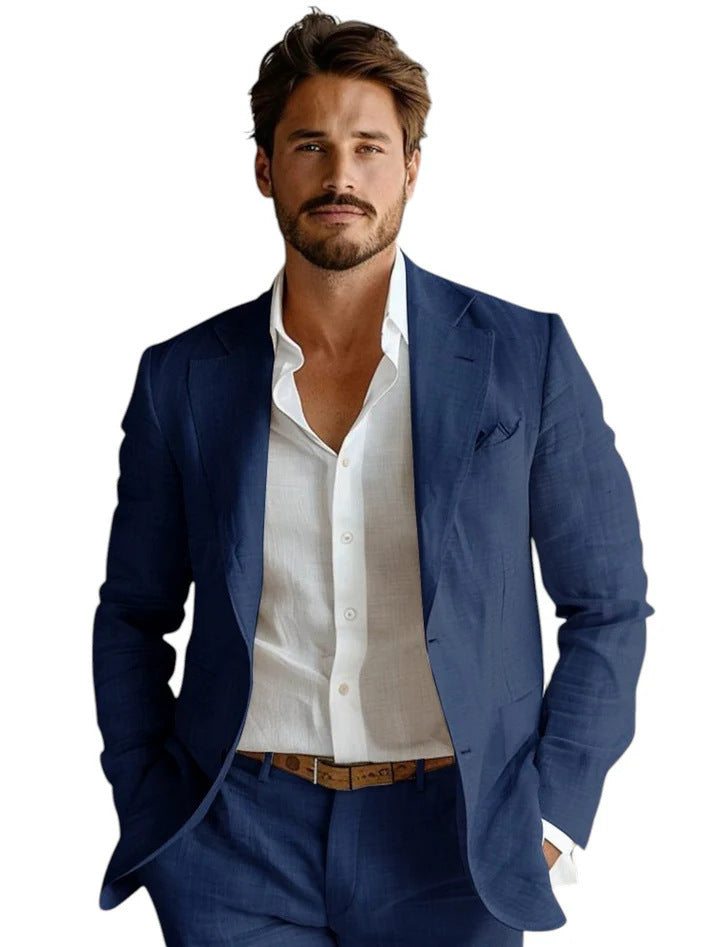 Men's Lightweight Casual Graphic Print Jacket