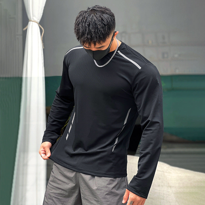 Men's Long Sleeve Sports Casual Oversized Shirt