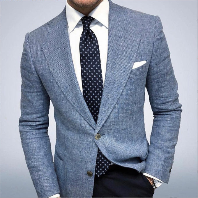 Men's Double Button Spring Casual Jacket