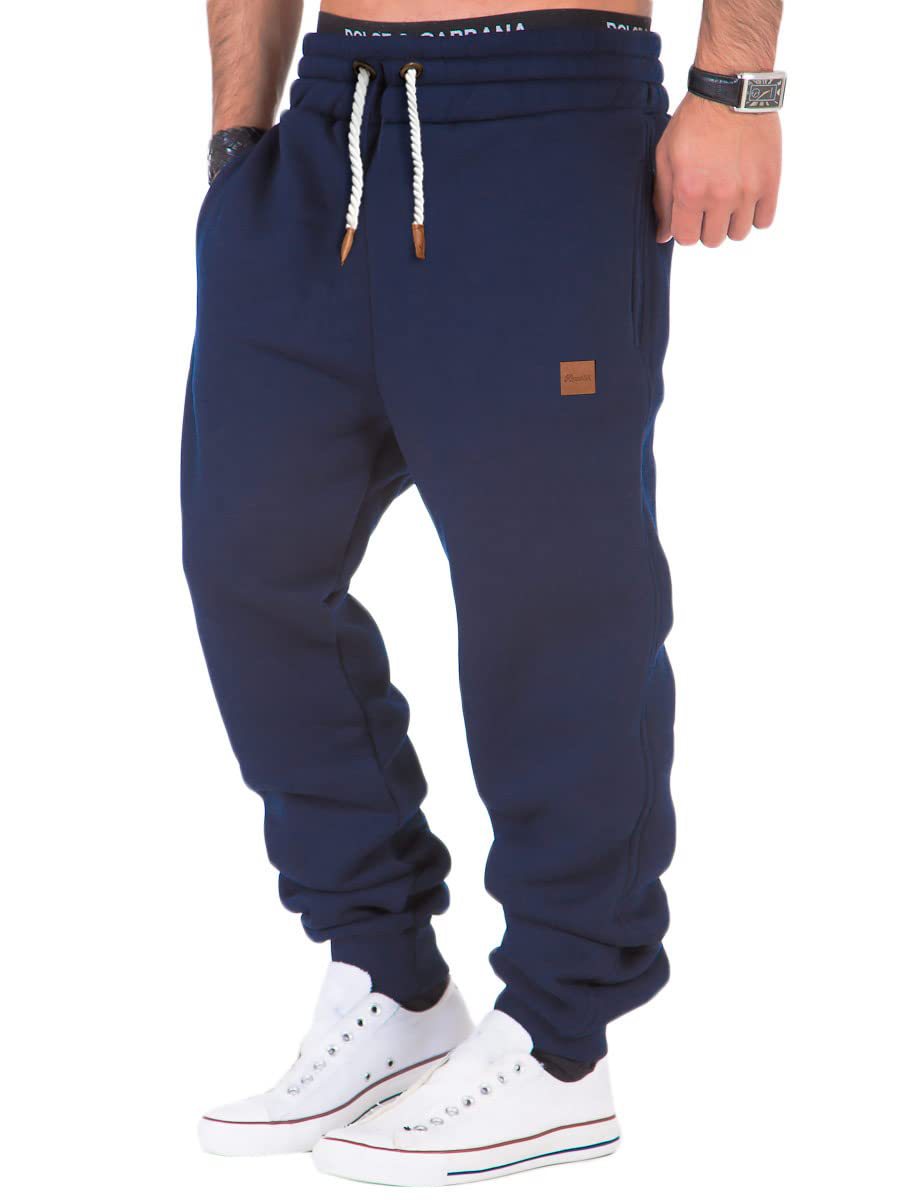 Men's Straight Leg Cotton Sports Pants