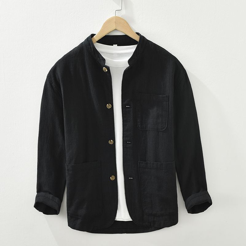 Men's Modal Long Sleeve Plus Size Shirt