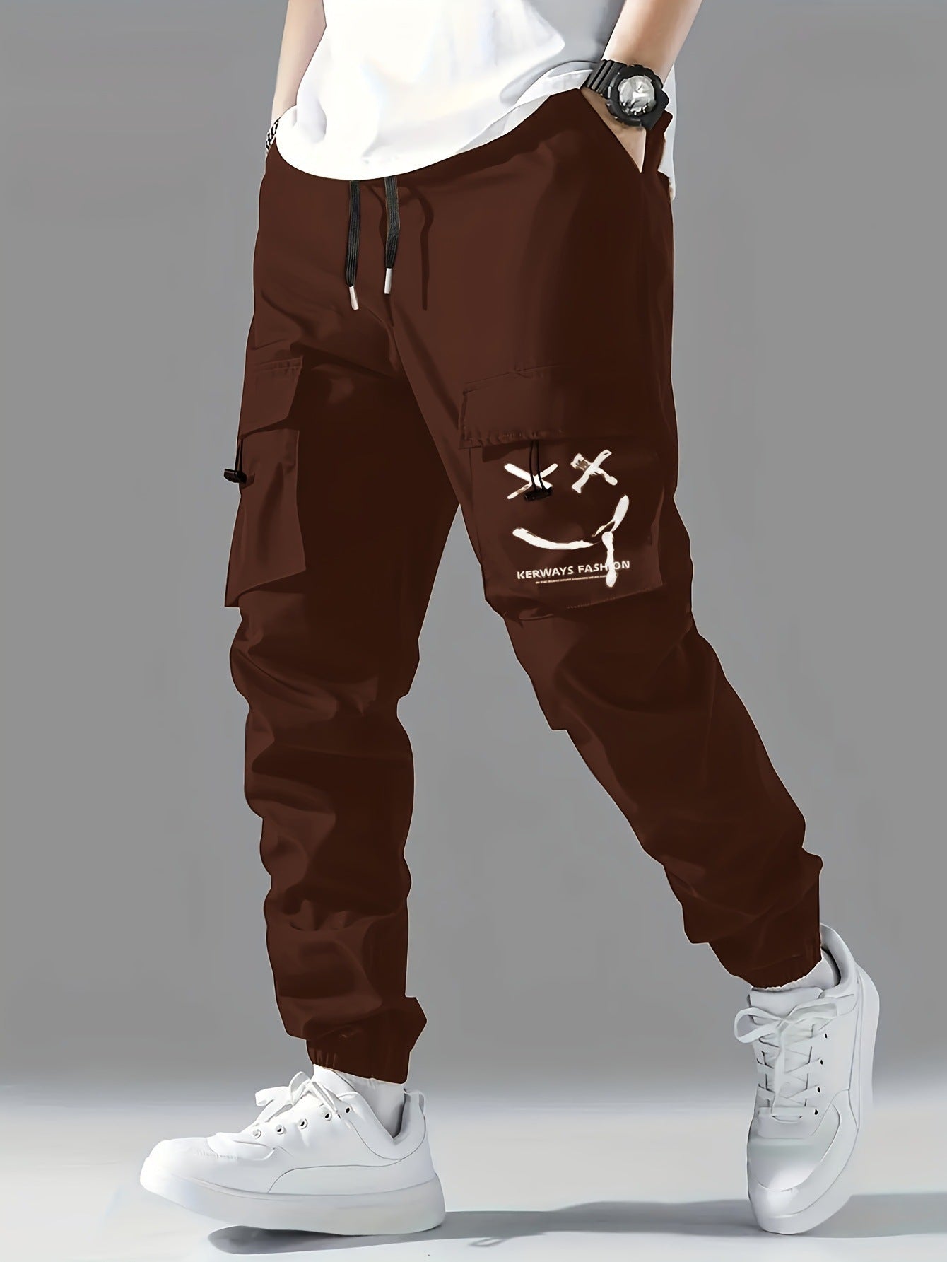 Men's Casual Straight Leg Pants Durable