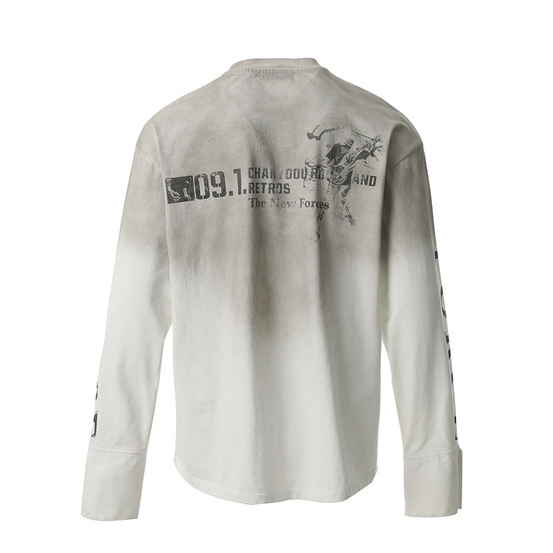 Men's Vintage Oversized Distressed Sweater
