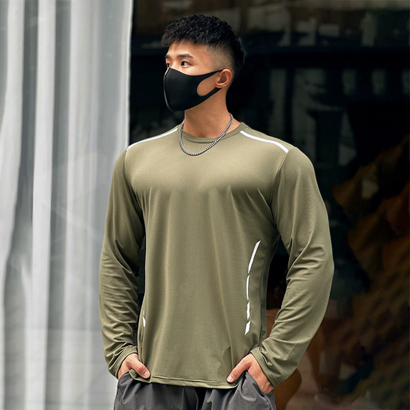 Men's Long Sleeve Sports Casual Oversized Shirt