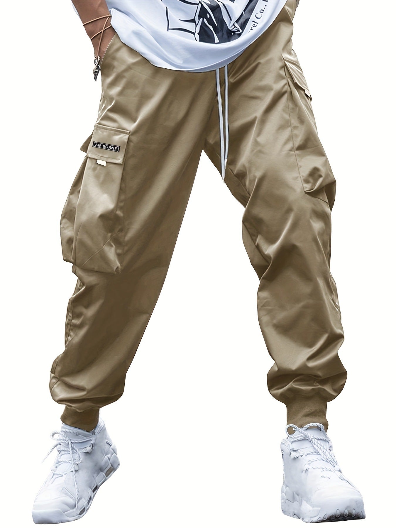 Men's Casual Loose Multi-Pocket Cargo Pants